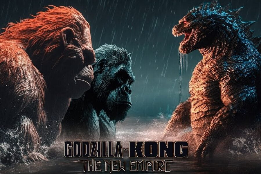 VFX Work in Godzilla x Kong