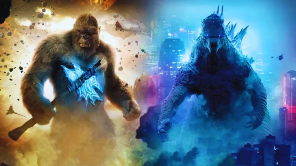 VFX work in Godzilla x kong